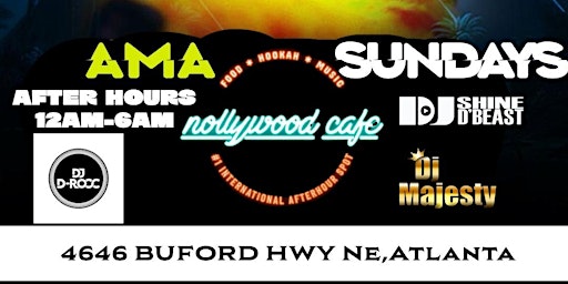 Hauptbild für AMA SUNDAYS AT NOLLYWOOD