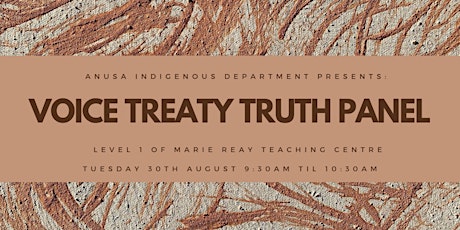 Voice, Treaty and Truth Panel primary image