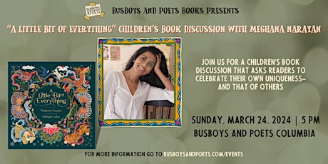 A LITTLE BIT OF EVERYTHING | A Busboys and Poets Books Presentation primary image