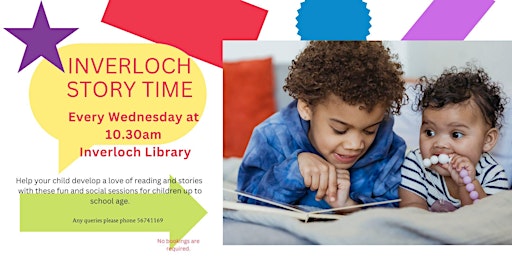 Image principale de Storytime at Inverloch Library