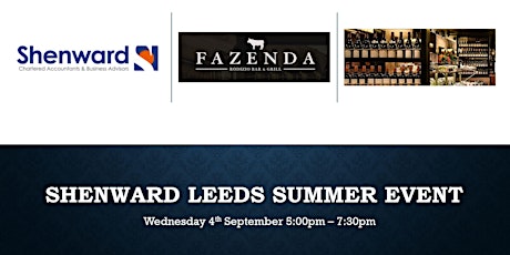Shenward Chartered Accountants & Business Advisors Leeds  Summer Event primary image