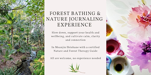 Imagem principal do evento Forest Bathing and nature journaling experience