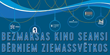 Bezmaksas kino seansi bērniem Ziemassvetkos kinoteātrī K. Suns primary image