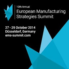 European Manufacturing Strategies Summit primary image