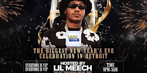 VIP NYE: With Lil Meech BMF (New Years Eve) primary image
