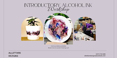 Immagine principale di Alcohol Ink Art Workshop 