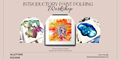 Imagem principal de Paint Pouring (Fluid Art) Workshop in Cardiff