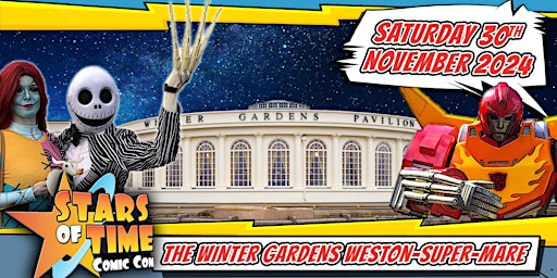 Hauptbild für Stars of Time Comic Con at The Winter Gardens (Winter)