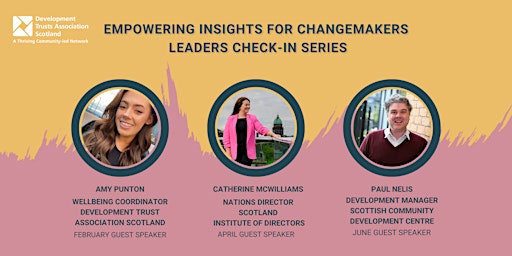 Imagem principal de Empowering Insights for Changemakers: Leaders Check In Series