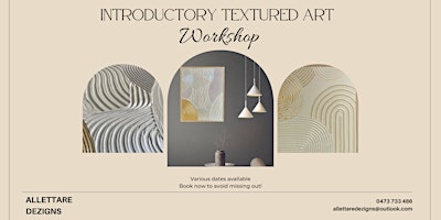 Imagen principal de Learn how to make Textured Artworks in Cardiff!