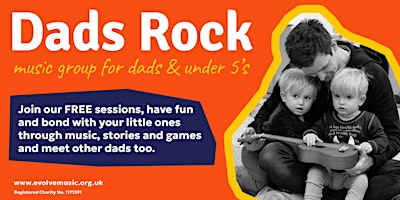 Immagine principale di Worle Dads Rock: Early Years Music-Making for Dads & Their Children 