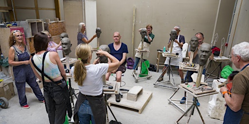 Life-Size Portrait Sculpture in Clay 5-day short course - 15-19 July 2024 primary image