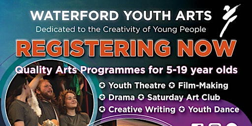 2024 April Waterford Youth Arts Creative Writing (15-19 yrs) primary image