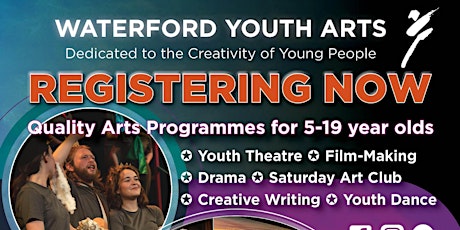 Imagem principal de 2024 April Waterford Youth Arts Creative Writing (15-19 yrs)