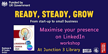 Maximise your LinkedIn presence - workshop  at Junction 3 Library primary image