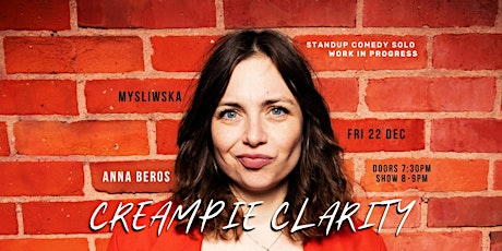 Hauptbild für Creampie Clarity: Standup Comedy in English with Anna Beros