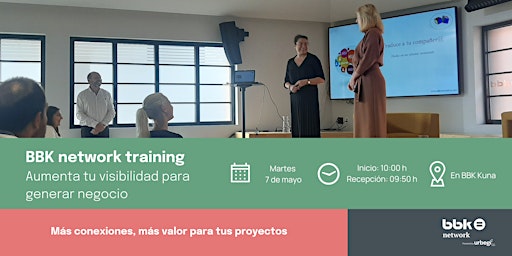 Hauptbild für BBK network training: Aumenta tu visibilidad para generar negocio