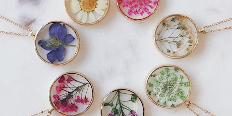 Botanical Resin Jewelry Making primary image