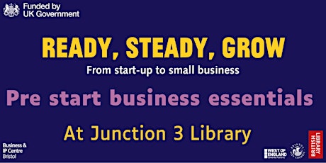 Pre start business essentials workshop at Junction 3 Library primary image