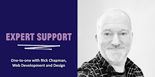 Primaire afbeelding van Expert 121 with Rick Chapman, Web development & design