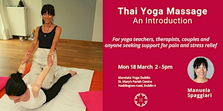 Introduction to Thai Yoga Massage primary image