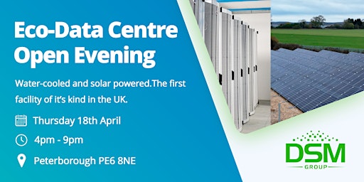 Image principale de DSM Group - Eco Data Centre Open Evening