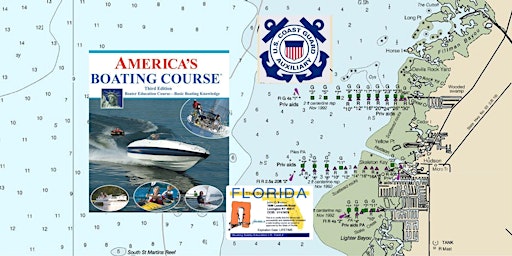 Imagem principal do evento Earn your FWC Boating Safety Card with the USCGAUX Boat America Course!