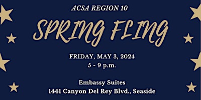 Image principale de ACSA Region 10 Spring Fling 2024