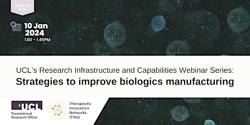 Webinar: Strategies to improve biologics manufacturing primary image
