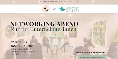 Hauptbild für Networking Abend nur für Unternehmerinnen