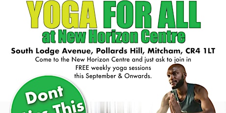 Free yoga sessions in small, dedicated group