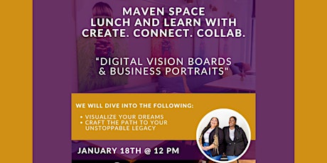 Digital Vision Boards & Business Portraits with Create. Connect. Collab primary image
