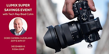 Lumix Super Savings Event with Brad Cohn at Dodd Camera (Cleveland) primary image
