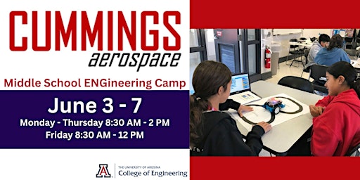 Imagem principal do evento Cummings Aerospace Middle School ENGineering Camp