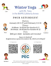 Winter 2024 Bernards PEC Yoga with Mr. Tony (Grades K - 5) primary image