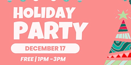 Holiday Party with GG & POP Books and Design Experience primary image