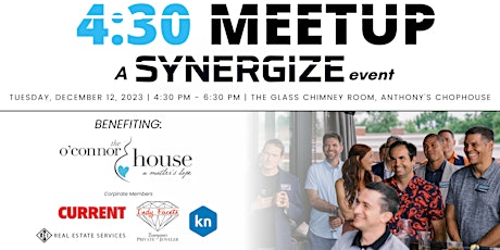 Synergize 4:30 Meetup | December 2023 | The O'Connor House primary image