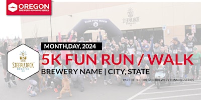 Imagem principal do evento 5k Beer Run x Deschutes + Backwoods | 2024 Oregon Brewery Running Series