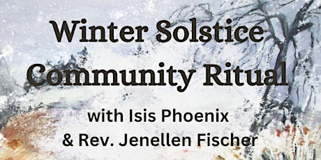Imagem principal do evento Winter Solstice Community Ritual online via Zoom