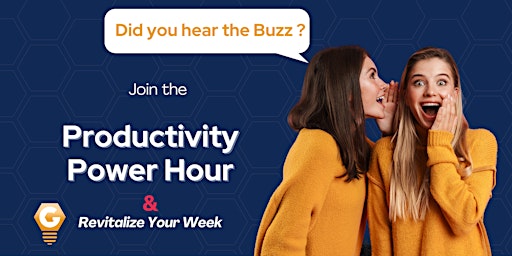 Imagen principal de Productivity Power Hour: Revitalize Your Week