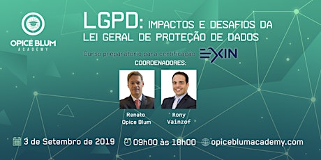 Imagem principal do evento Impactos e desafios da Lei Geral de Proteção de Dados (LGPD)