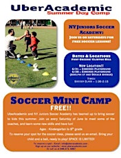 NEW LOCATION!!! Free Soccer Mini Camp  | Summer Camp Registration @ Edmonds Playground primary image