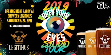 Primaire afbeelding van Open Your Eyes Studio Tour Opening Night Party!