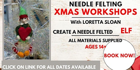 Needle Felted Elf Workshop primary image