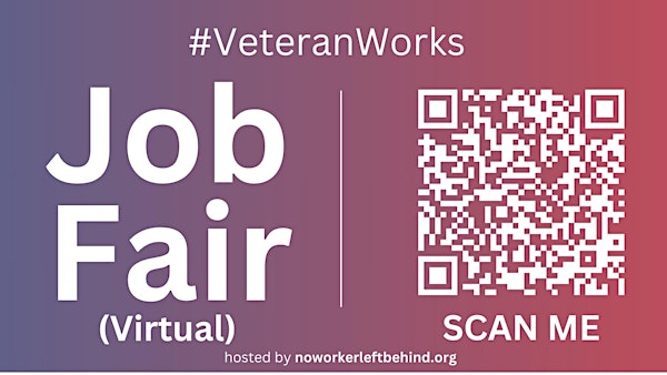 #VeteranWorks Virtual Job Fair / Career Expo #Veterans Event #Austin