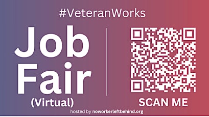 #VeteranWorks Virtual Job Fair / Career Expo #Veterans Event #Ogden