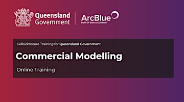Imagem principal do evento QLD Government | Commercial Modelling