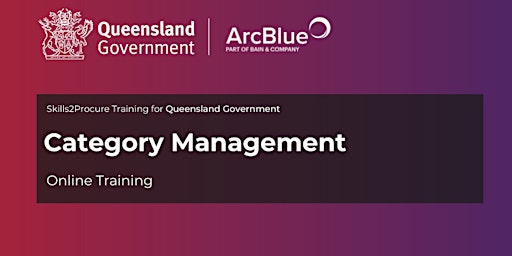 Hauptbild für QLD Government | Category Management