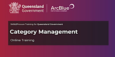 Hauptbild für QLD Government | Category Management