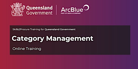 QLD Government | Category Management